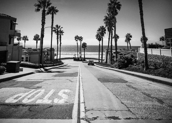 San Diego Street Poster