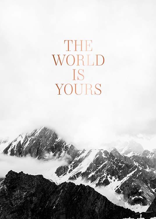 The World Is Yours Affiche