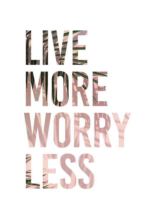 Live More Affiche