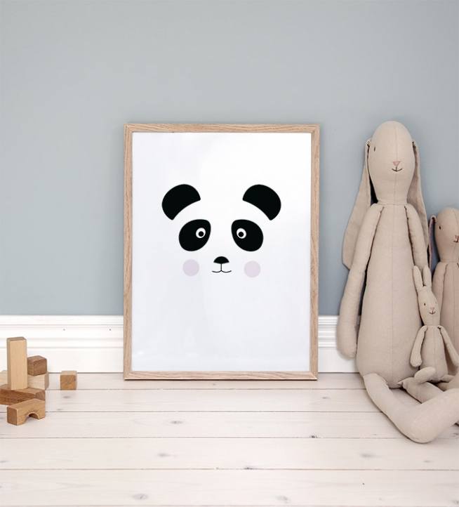 Graphic Panda Poster / Quadri per  bambini presso Desenio AB (7867)