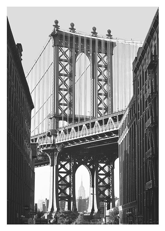 Manhattan Bridge Poster