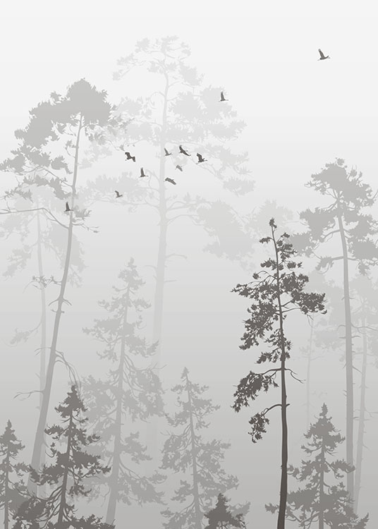 Foggy Forest, Poster