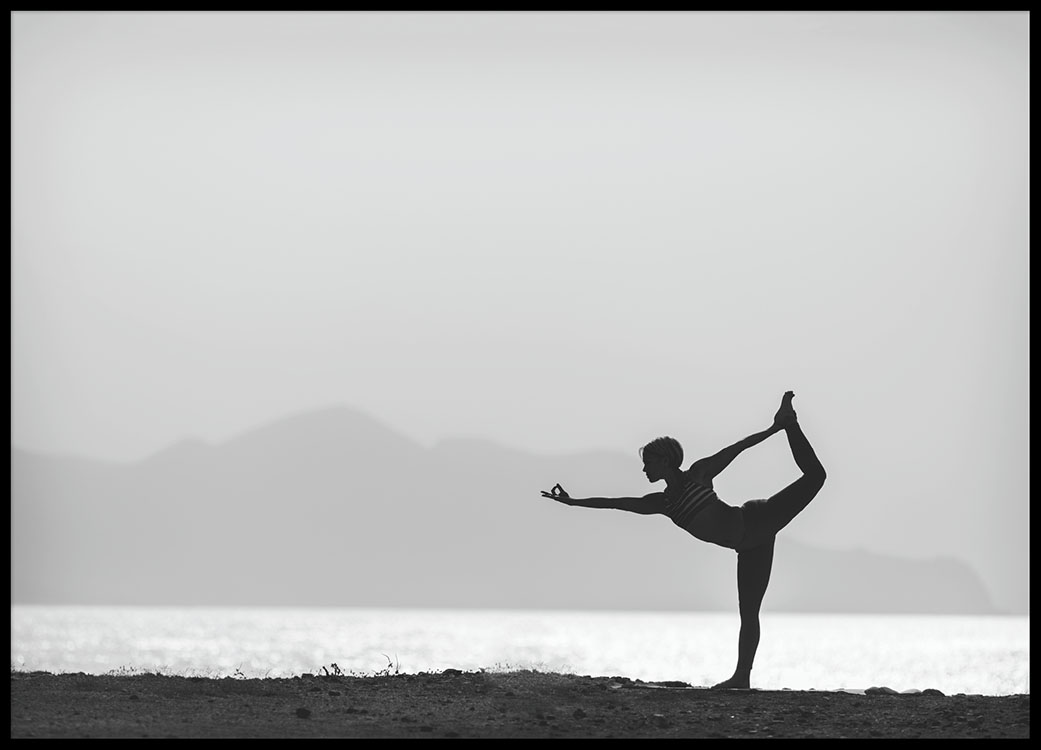 Yoga By The Water Poster