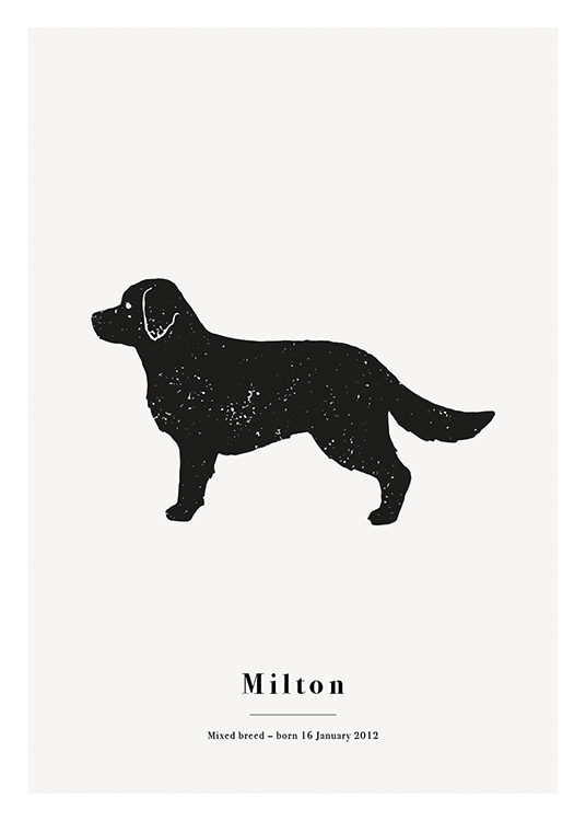 My Pet Golden Retriver Personal Poster