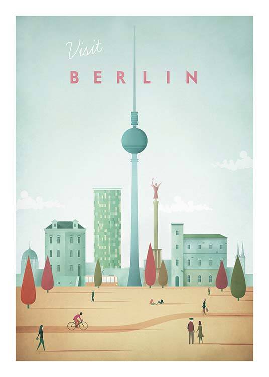 Berlin Travel Affiche