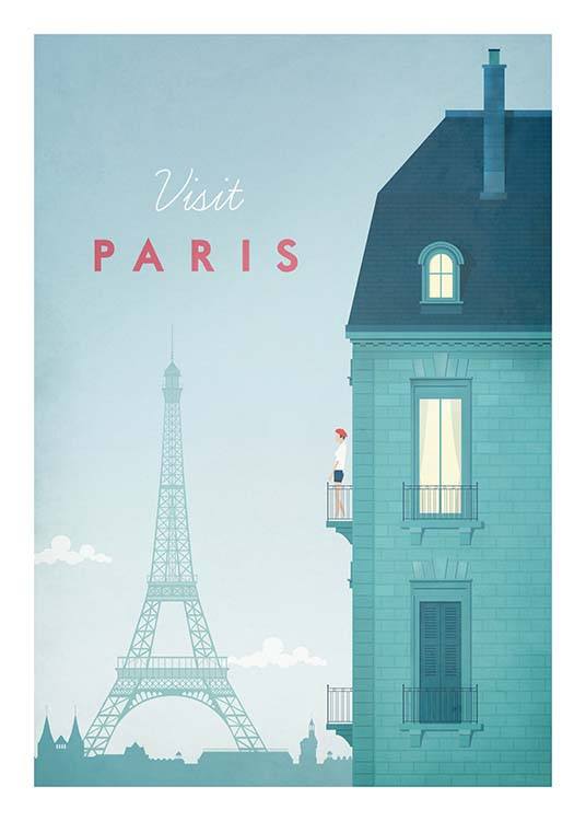 Paris Travel Poster
