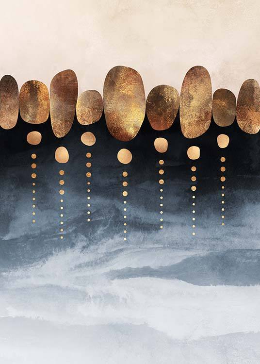 Natural Abstraction Affiche