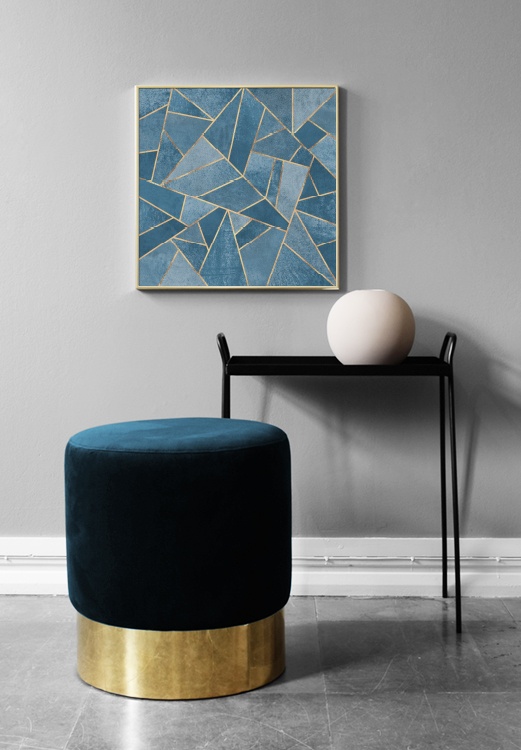 Dusk Blue Stone Affiche / Art chez Desenio AB (pre0027)