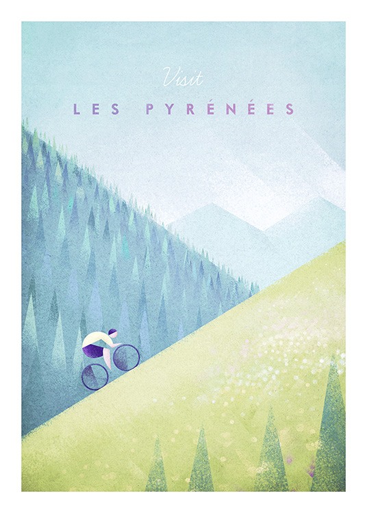 Les Pyrenees Affiche