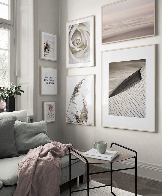 Seite 5 - Inspiration für schöne Wohnzimmer Bilderwand mit Postern