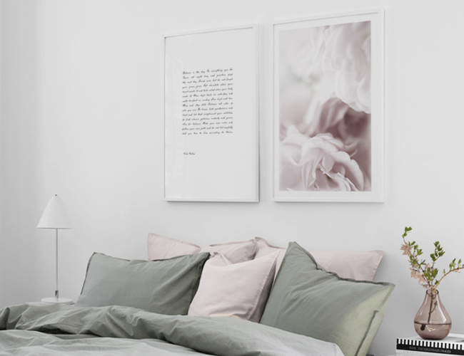 Einrichtungstrend mit Blumen